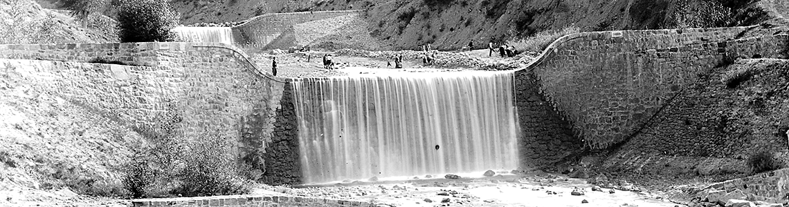 Torrent de Vachères, seuil n°2 et barrage n°5. 1913